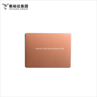 Brushed Reddish Brown Color Astm A240 Stainless Steel Sheet for Screen