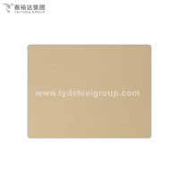 Cooper Color Coating 201 Cold Rolled Stainless Steel Sheet