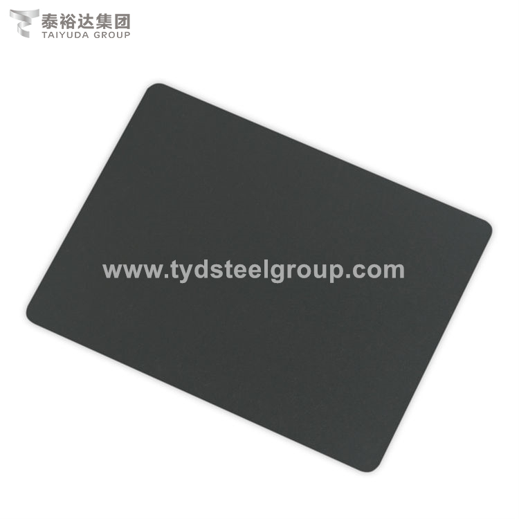 Super Black 304 316 Austenitic Stainless Steel Panel for Door