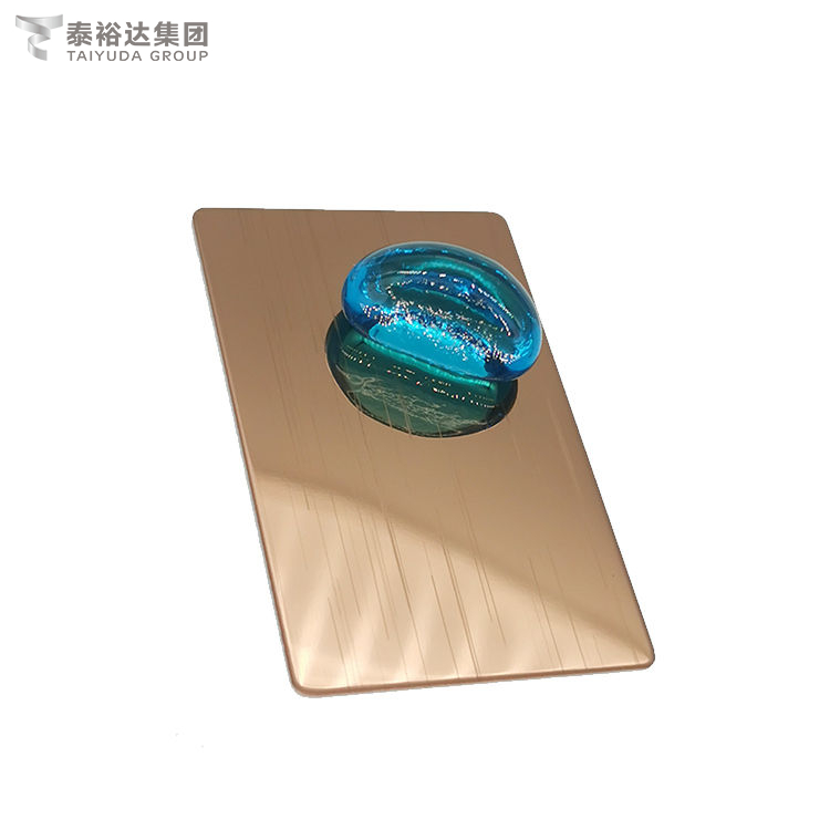 Rose Color coating 201/304/316/430 Stainless Steel Sheet