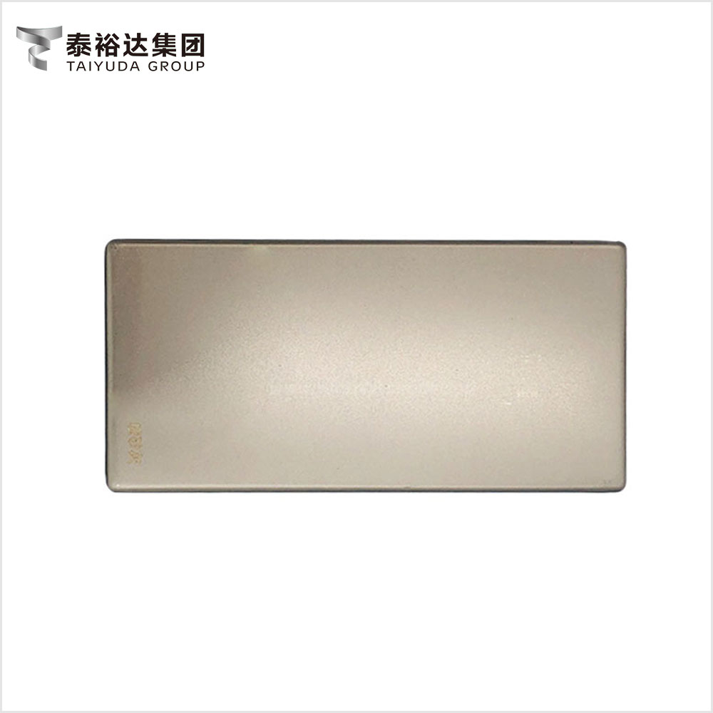 Champagne Color PVD Coating bead blast SS304 Stainless Stainless Steel Sheet for Wall Facade