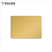 No.4 Golden Color 1.4404 Stainless Steel Sheet for Fabrication